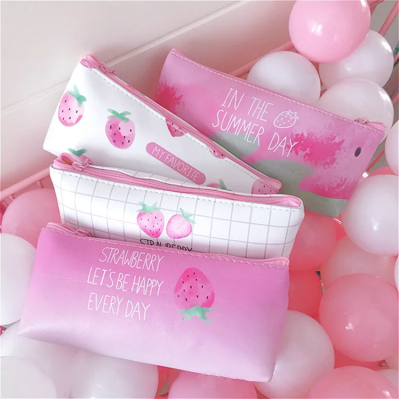 Kawaii 1 шт. чехол для карандашей с гудком и лошадью девочек школьные принадлежности