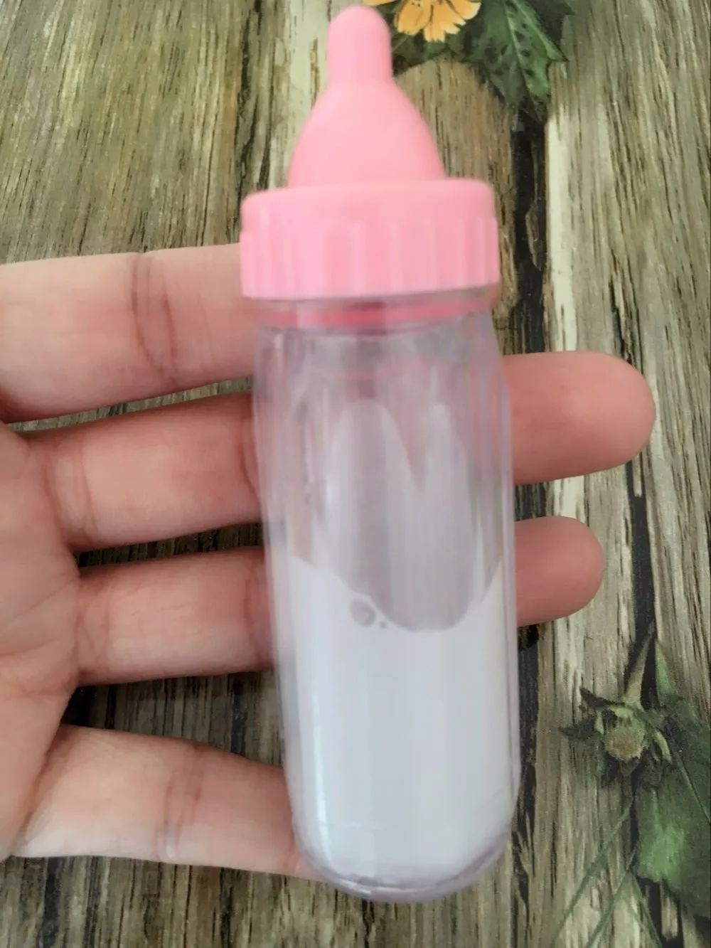 Reborn Baby Puppe Babyflasche Magic Dummy Schnuller Milch verschwinden AB EH 
