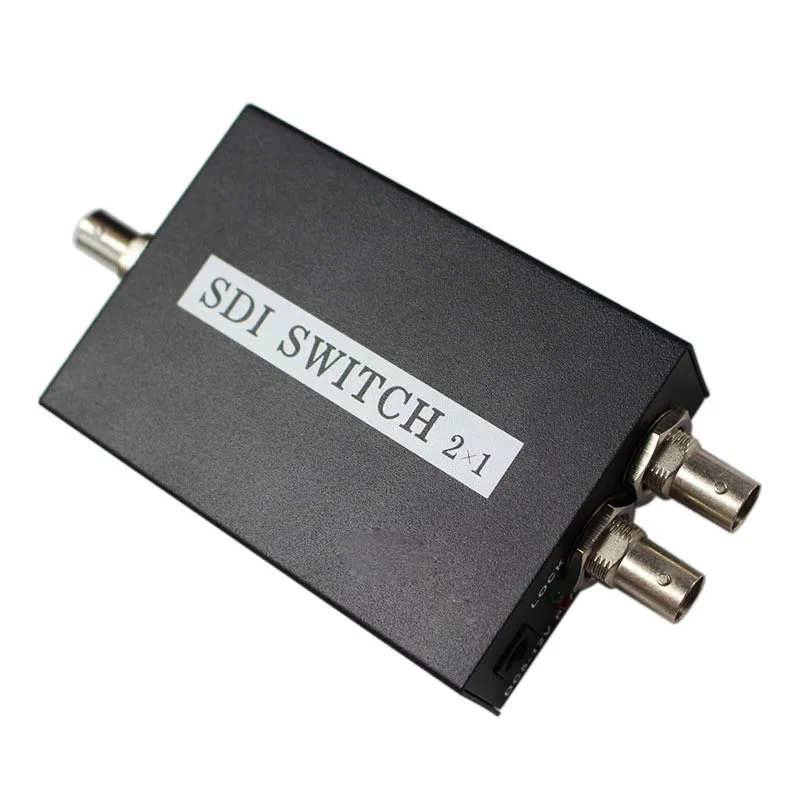 T SDI Switch 3GHDSDI 2x1 Switcher with BNC Female Support 1080P Distribution Extender for Projector Monitor Camera Free Shipping (12)