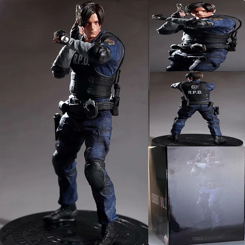 32cm Game Character Leon S Kennedy PVC 