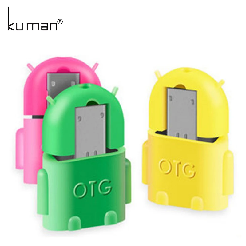 Kuman Micro usb-адаптер для MicroUSB Кабельный адаптер-переходник для флешки, usb флеш-карта для телефона Мышь Клавиатура OTG D