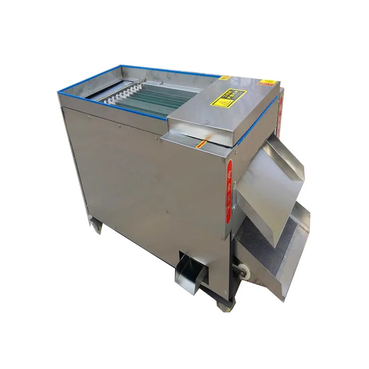 Automatic hot chilli stem tail cutting removing machine pepper slicer