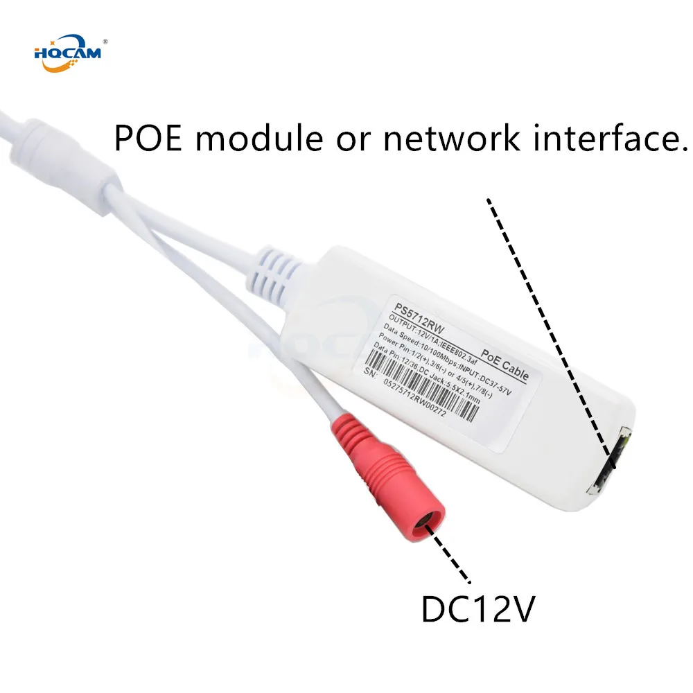 IP камера HQCAM PoE 5 Мп HD 4 МП 3 2 Onvif для помещений инфракрасная 6 м ночного видения