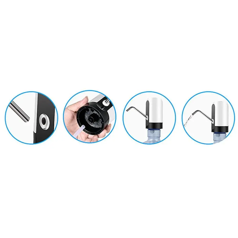 Electric Water Dispenser Portable Smart Wireless Gallon Drinking Bottle Switch USB Rechargeable Electric Water Dispenser Portable Smart Wireless Gallon Drinking Bottle Switch USB Rechargeable