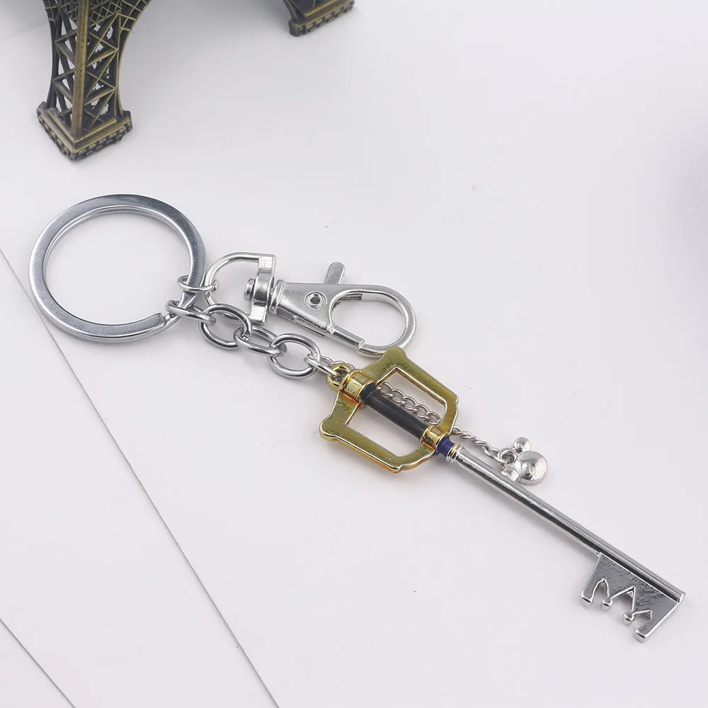 Kingdom Hearts аксессуары для косплея Sora's Keyblade подвески с ключиками брелок Аниме