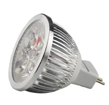 HRSOD – Spot lumineux GU5.3 4.5 W, 4 LED haute puissance 270 LM, blanc chaud/blanc froid MR16, 12 V DC