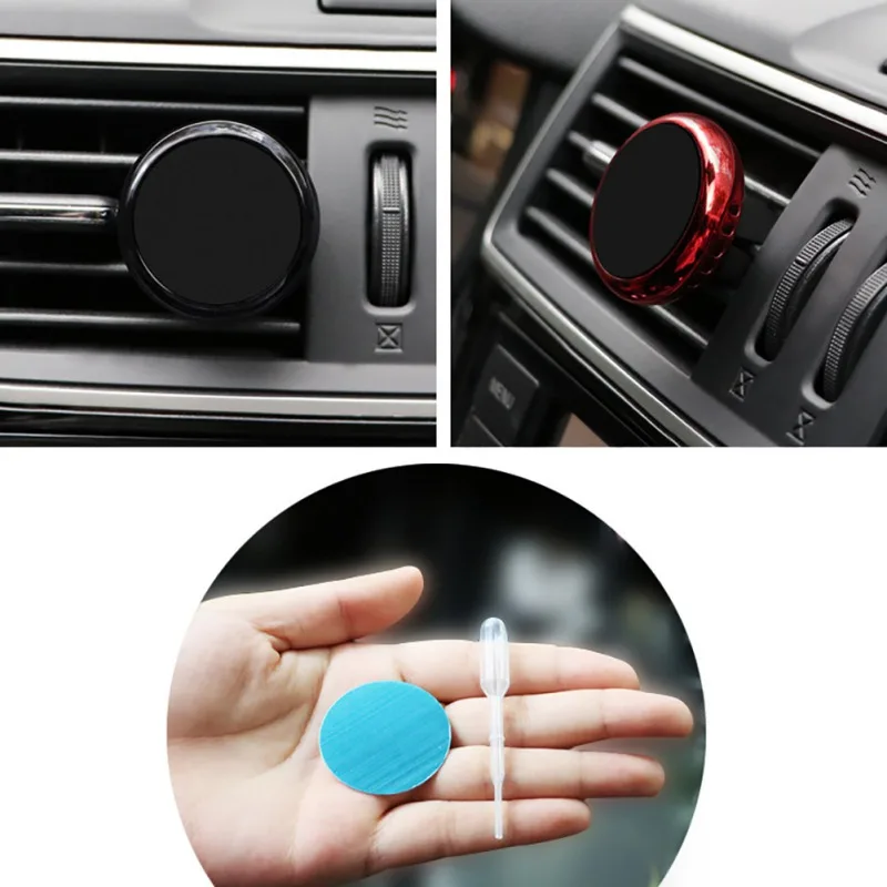 360 Вращение магнитный автомобильный держатель для телефона автомобильный универсальный с духами освежитель воздуха Сильный магнитный держатель кронштейн