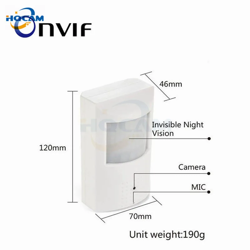 Hqcam 960 P Беспроводной мини ip-камеры WiFi 940nm LED безопасности ПИР сети Камера ночного видения Камера ПИР ИК IP-камера PIR движения