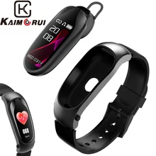 Умный Браслет, bluetooth-гарнитура, монитор сердечного ритма, смарт-браслет, трекер, часы, ответ на вызов, фитнес-браслет, браслет для наушников для мужчин