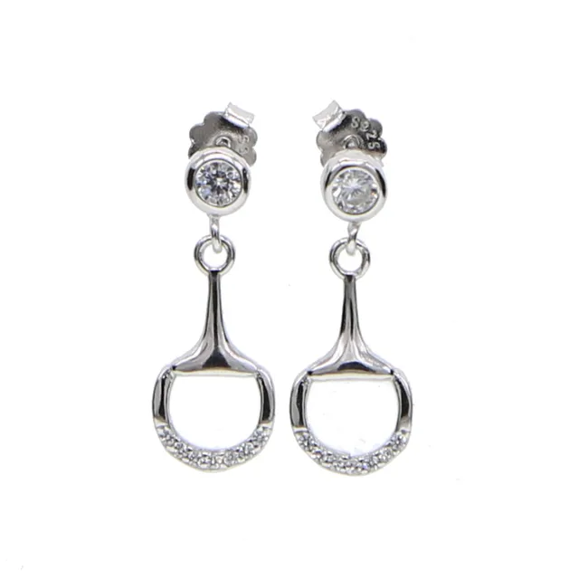 2018 Fashion Jewelry New Cute Tiny Horseshoe Stud Earrings For Women 2018 Fashion Jewelry New Cute Tiny Horseshoe Stud Earrings For Women 925 Sterling Silver Punk Bijoux