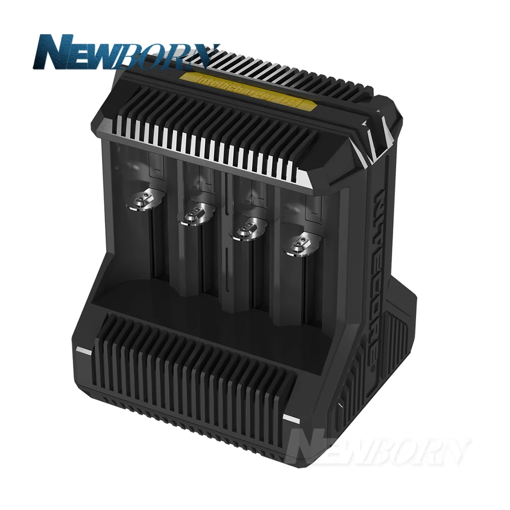 Nitecore i8 интеллектуальные Зарядное устройство 8 всего Слоты 4A Выход Smart Зарядное устройство для IMR18650 16340 10440 AA AAA 14500 26650 и устройство USB