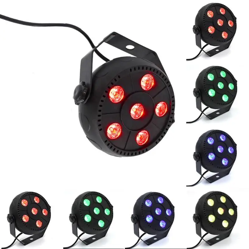 

AC 90-240V 50-60HZ 6W 6 LED Stage Laser Projector Lighting Party Home Decoration Disco DJ KTV Club Music Bar Stage Light