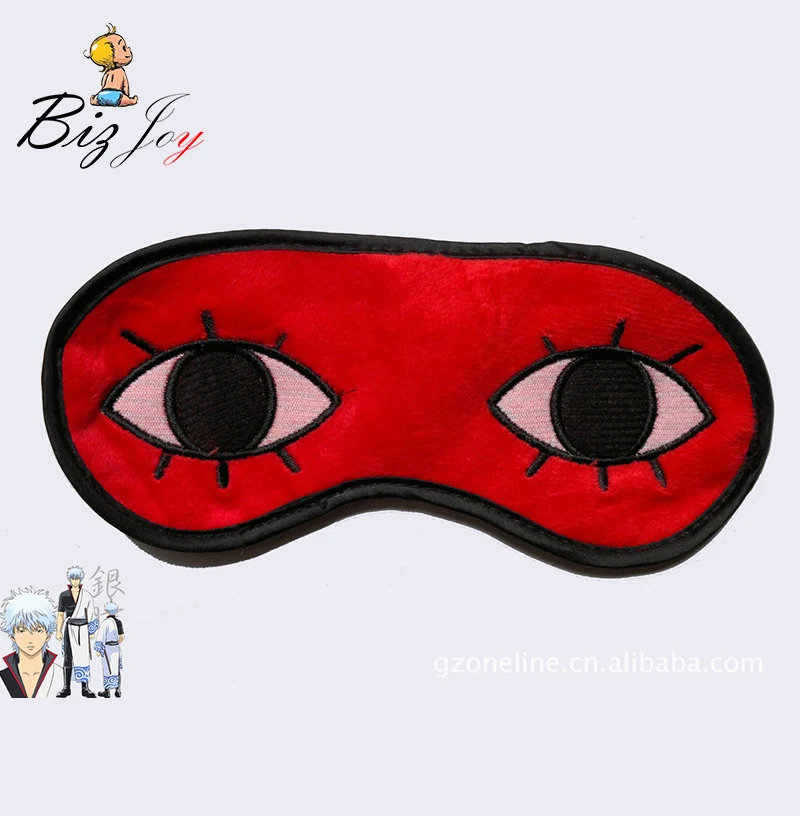 

Eye mask Eyepatch Action Figure Eyeshade GINTAMA Okita Sougo Animation DIY 9.2cm PVC Props Elastic Belt Travel Sleep Mask doll