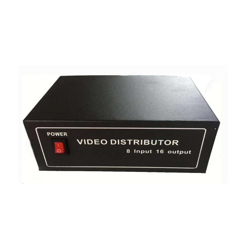 YiiSPO Wholesale 8-16ch Video distributor/Splitter BNC 8 Input 16 output Support AHD/CVI/TVI/analog Camera in&out 1080P 2.0MP