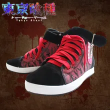 2016 Nuevos hombres y mujeres de Tokio Ghoul Cos Jin Muyan Máscara Concepto de Lona Anime diario Zapatos de Cosplay