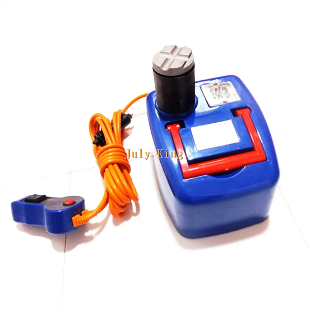 HKnoble DC12V электрический гидравлический домкрат со светодиодной светильник кой