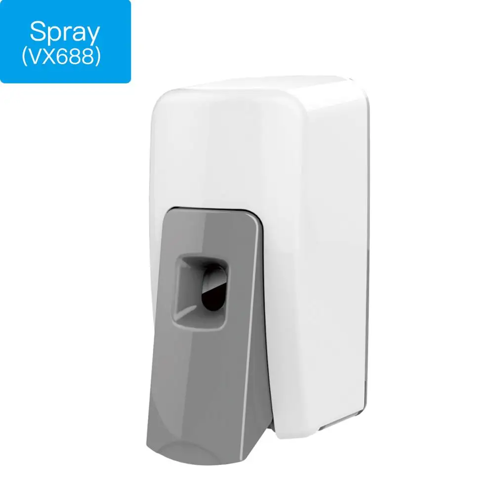 SVAVO 600 мл ABS Ручной Дозатор жидкого мыла/спрея/пены настенный ручной дозатор мыла для кухни отеля ванной комнаты - Цвет: VX688-Spray-Grey