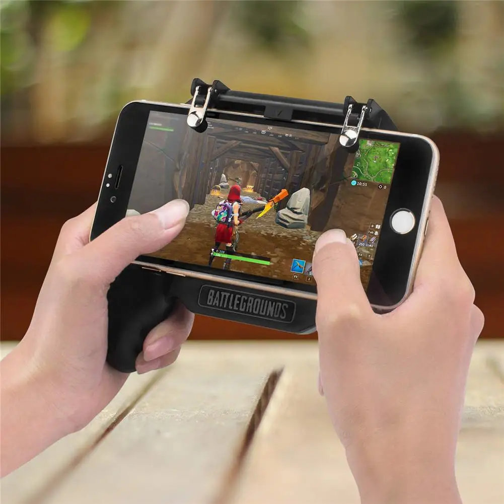  Kuulee 4 in 1 SR Heat Dissipation pubg controller Mobile Game Controller Gamepad 2019 New Fashion S