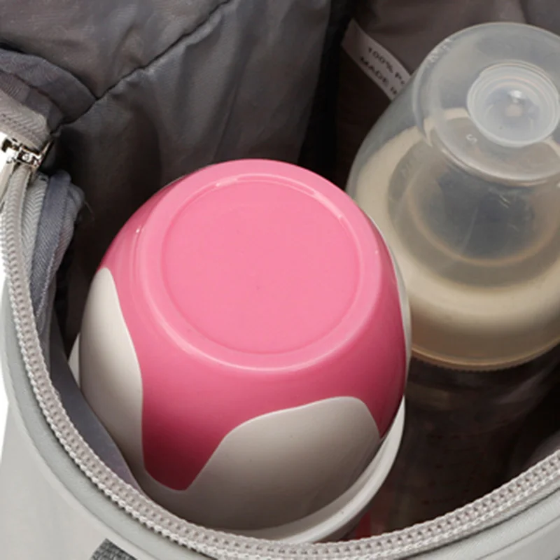 5 Pcs Baby Diaper Bag Large Capacity Baby Care Nappy Bags Multifunction Stroller Hang Tote Mummy Nylon Backpack Mochila BB6029 (12)