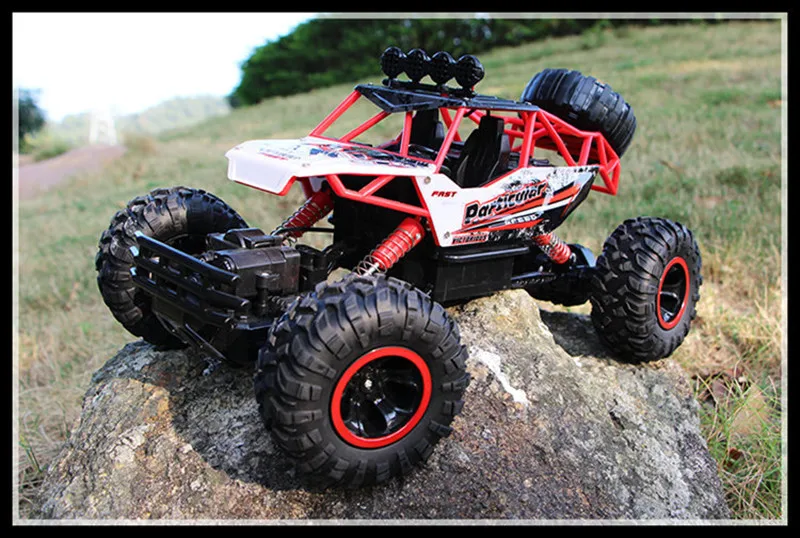 IPiggy RC 4WD альпинистский автомобиль 4x4 двойные двигатели привод Bigfoot автомобиль пульт дистанционного управления модель внедорожника игрушки для детей подарок