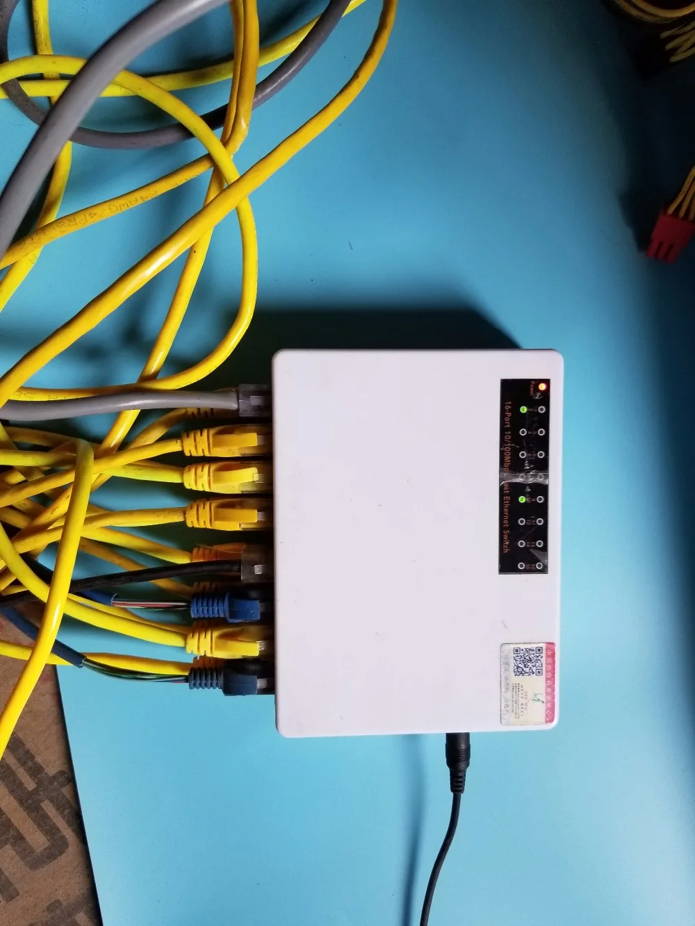 Бесплатная доставка 16 портовый Неуправляемый коммутатор Ethernet для майнинга может