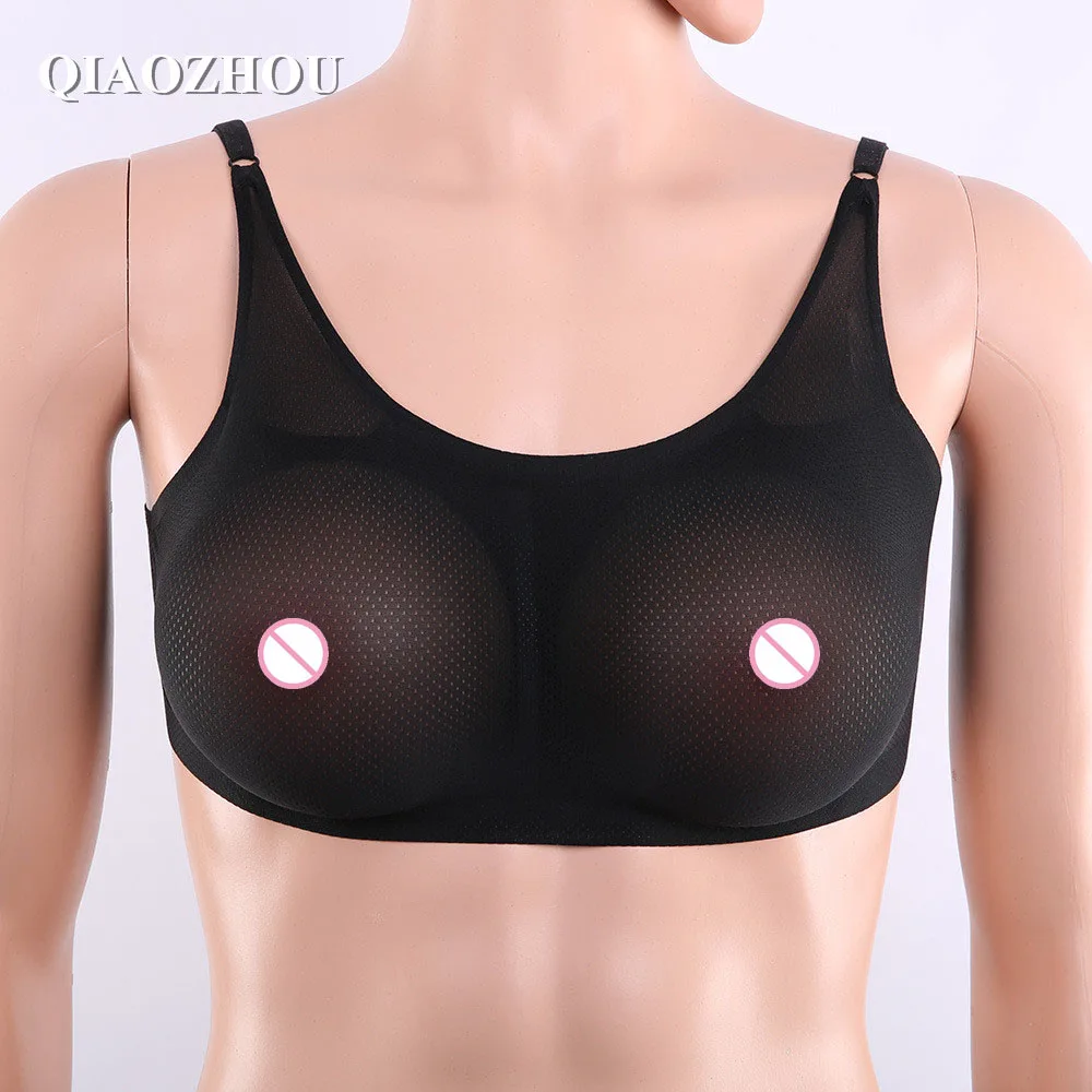 black bra silicone breast form (11)