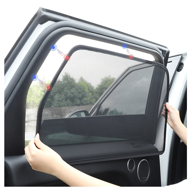 Vehicle Curtain Sunscreen and Heat Insulation Side Window Special Vehicle Inner Skylight Sunscreen and Mosquito Screen
