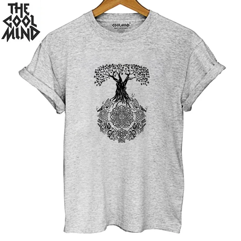 COOLMIND 100% القطن قصيرة الأكمام شجرة طباعة إمرأة T قميص عارضة بارد الصيف المرأة التي شيرت الإناث تي شيرتات رائع المحملة القمصان COOLMIND 100% القطن قصيرة الأكمام شجرة طباعة إمرأة T قميص عارضة بارد الصيف المرأة التي شيرت الإناث تي شيرتات رائع المحملة القمصان