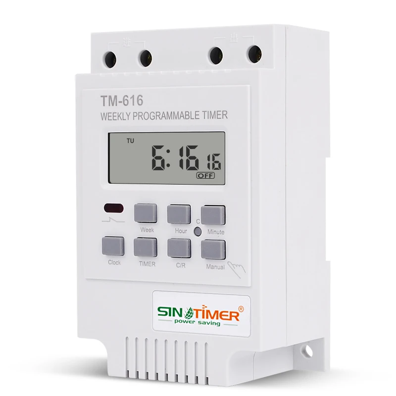 Программируемый цифровой таймер 30 А 7 дней 220 В|switch relay|relay timedin mounting rail |