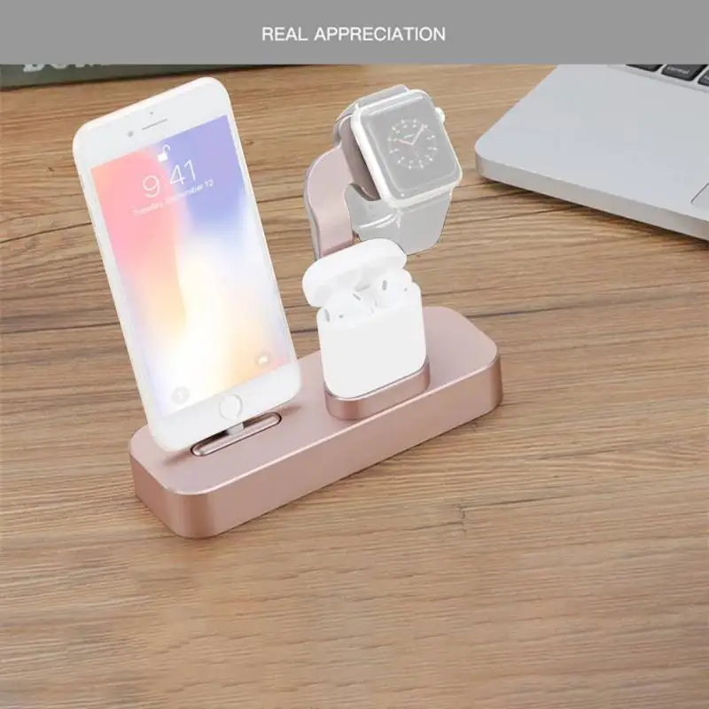High Quality Charger Charge Stand Dock for Apple Watch Airpods iPhoneX/XR/8/7 Devices High Quality Charger Charge Stand Dock for Apple Watch Airpods iPhoneX/XR/8/7 Devices