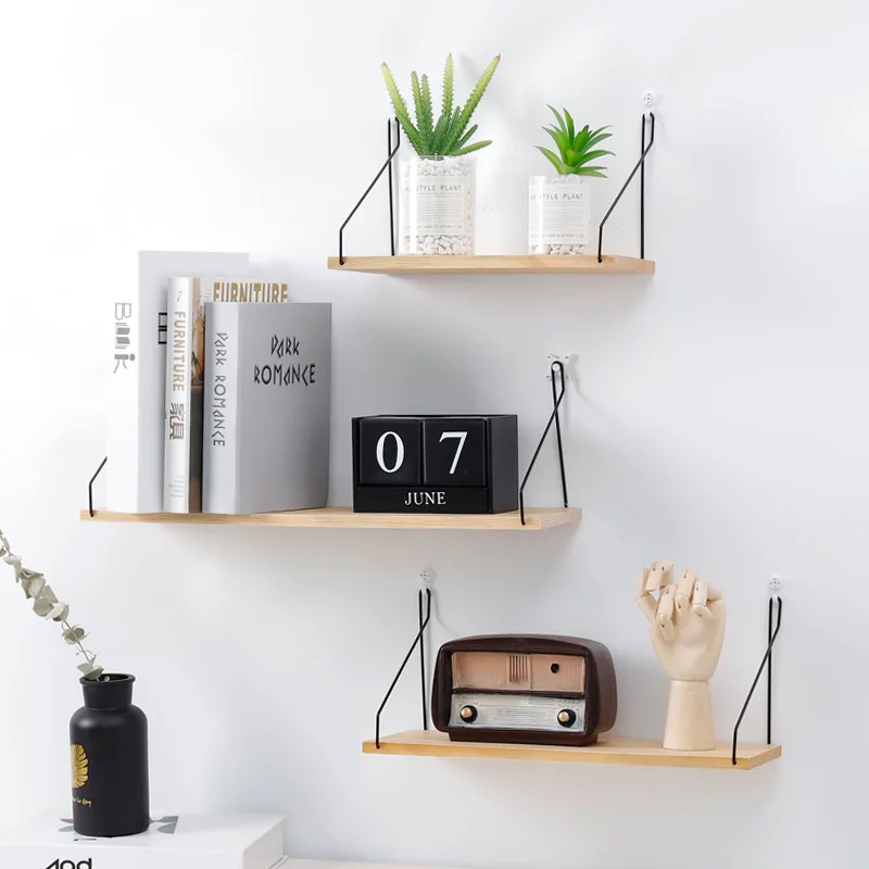 

Nordic Wall Decoration Storage Shelf Vintage Metal Iron Sundries Storage Rack Decorative Wall Shelves Organizador Flower Holder