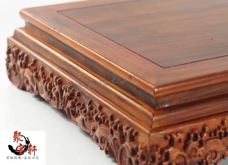 red sandalwood wood carving household act the role ofing is tasted Buddha vase flowerpot handicraft furnishing articles