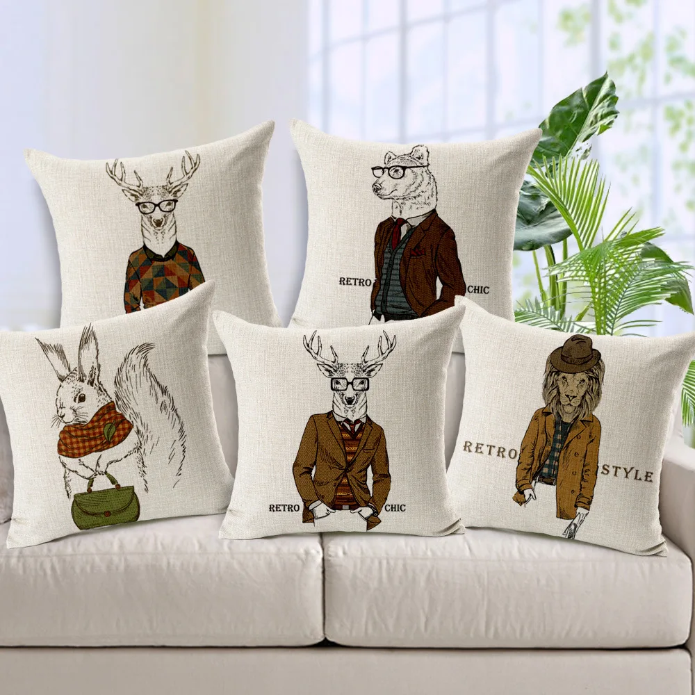 Online Get Cheap Deer Decorative Pillows Aliexpress Alibaba pertaining to The Most Incredible and Lovely decorative pillows deer intended for Wish