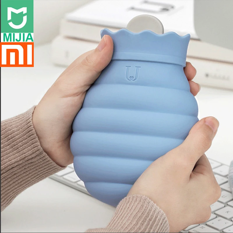 

Xiaomi rice plus microwave oven hot water bottle water folding collapsible fast heat protection sealed bag warm handbag