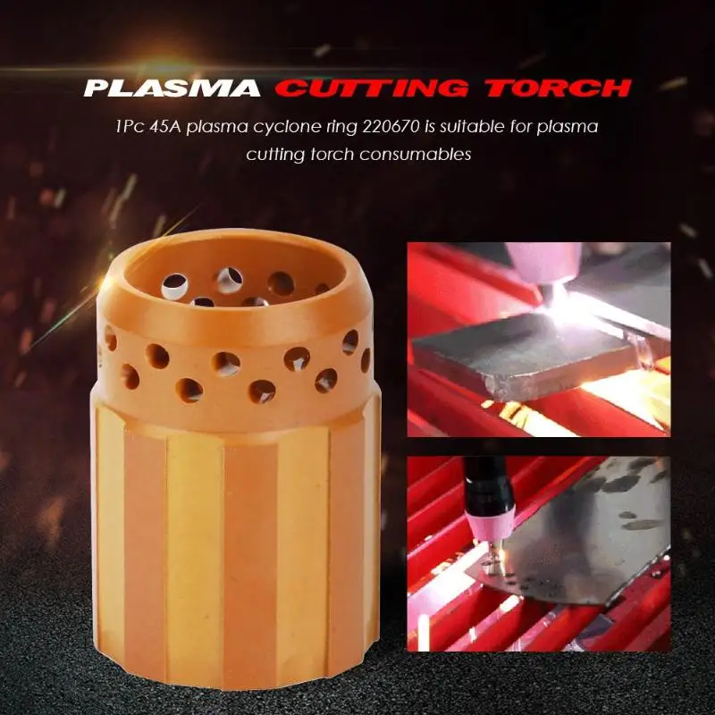 Geunine 220670 Powermax плазменное вихревое кольцо для 45A режущий Факел Расходные материалы