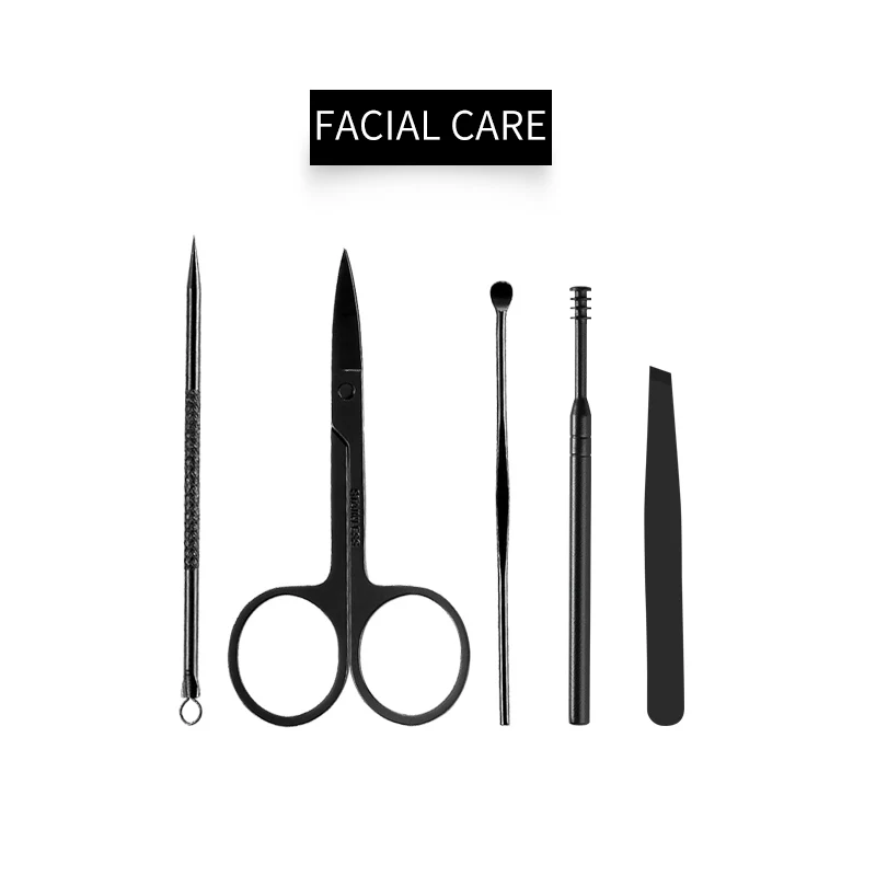 Skup Profesjonalny manicure zestaw do pedicure obcinacz do paznokci zestaw ze stali nierdzewnej 15 w 1 przenośny podróży zestaw do pielęgnacji dla mężczyzn kobiety NT130