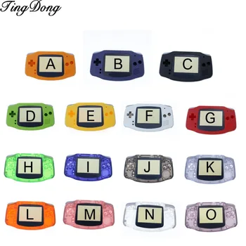 

TingDong 15PCS Full Housing Shell Pack for Nintendo Gameboy Advance GBA