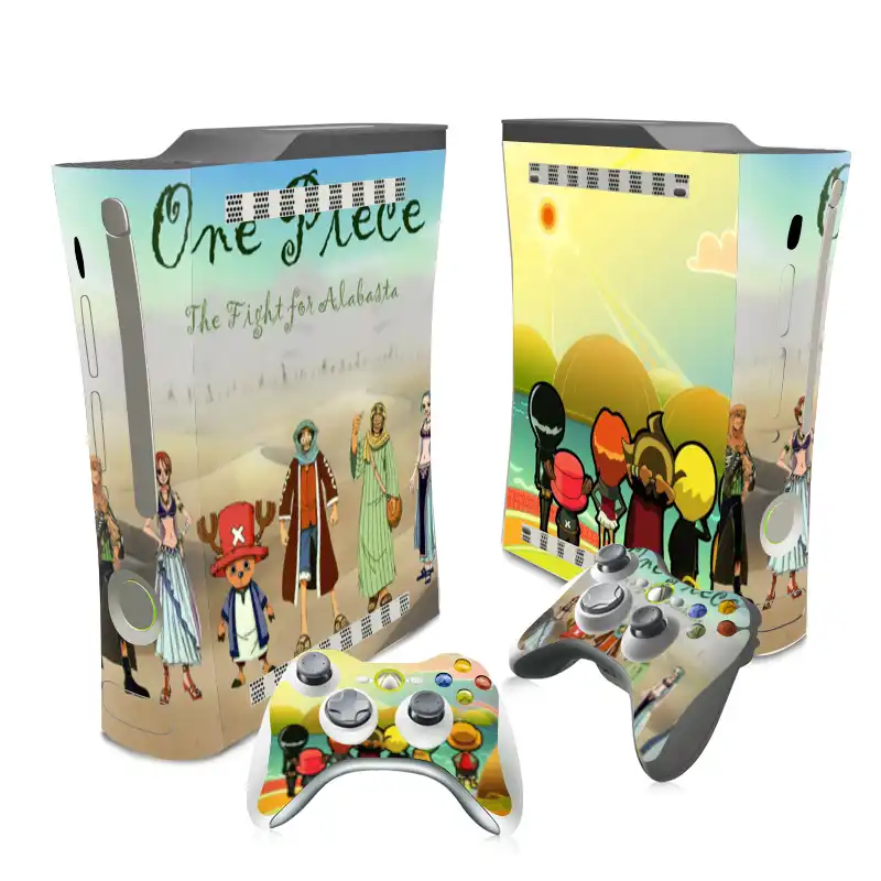Anime One Piece Luffy Pegatina De Piel Para Xbox 360 Consola Y Controladores Skins Pegatinas Para Xbox360 Vinilo Aliexpress