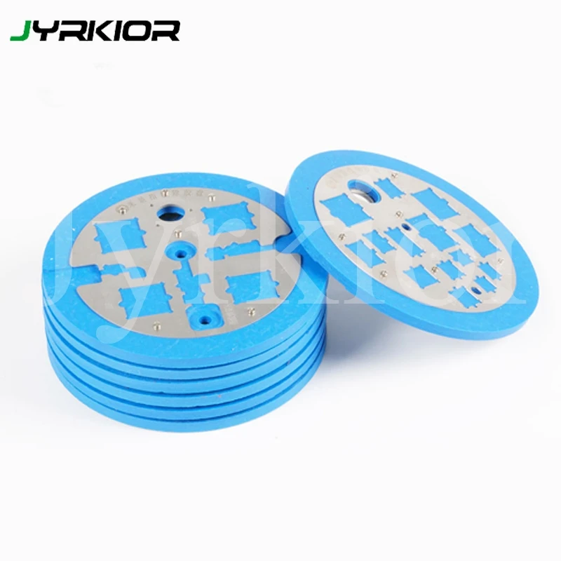 

Microscope Base For iPhone A8 A9 A10 A11 A12 CPU WIFI Baseband Power Remove Glue Positioning Slot Fingerprint Repair Fixture