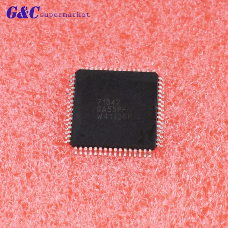 1PCS IDT71342SA55PF 64TQFP HIGH-SPEED 4K x 8 DUAL-PORT STATIC RAM WITH SEMAPHORE