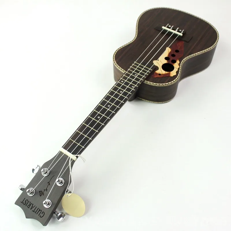 Гавайская гитара Ukulele soprano Concert Tenor Rosewood 21 23 26 дюймов Гавайская гитара 4 струны Ukelele Guitarra ручной работы дерево белый музыкальный Uke