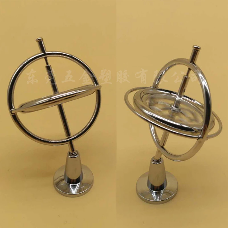 Giroscopio Antistress Anti-Gravity Spinner Balance Regalo Educativo in Metallo e Formazione per Bambini RiToEasysports Giroscopio Dito