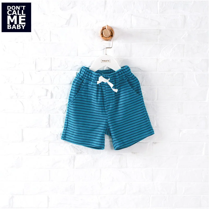 

DON`T CALL ME BABY Boys Summer Striped Knee Length Pants Children New Fashion Loose Autumn Pants Kids Basic New Homewear 97216