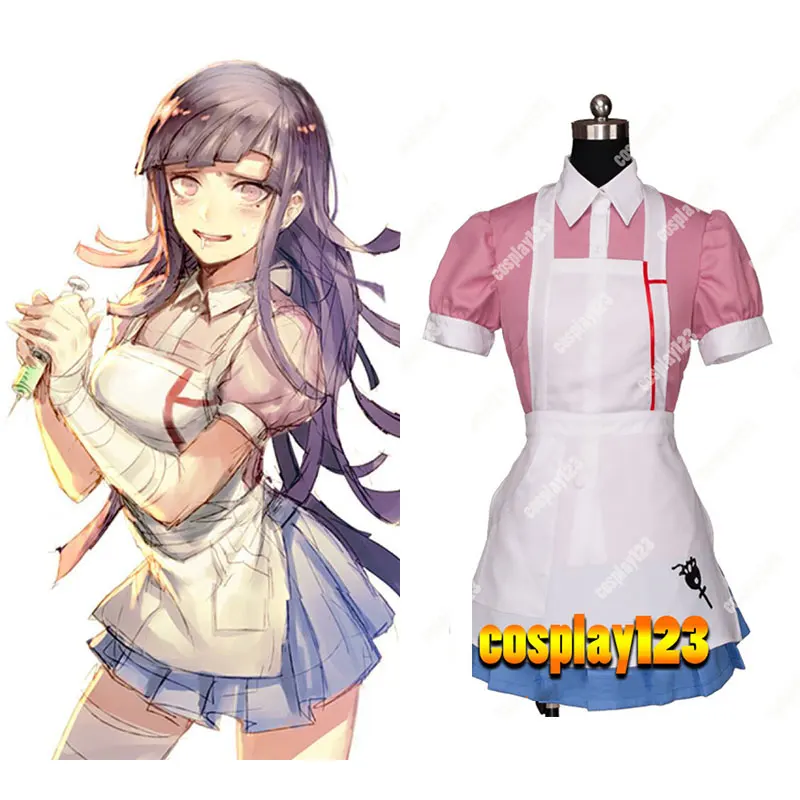 

Dangan Ronpa 2 Mikan Tsumiki Danganronpa Dress Cosplay Costume