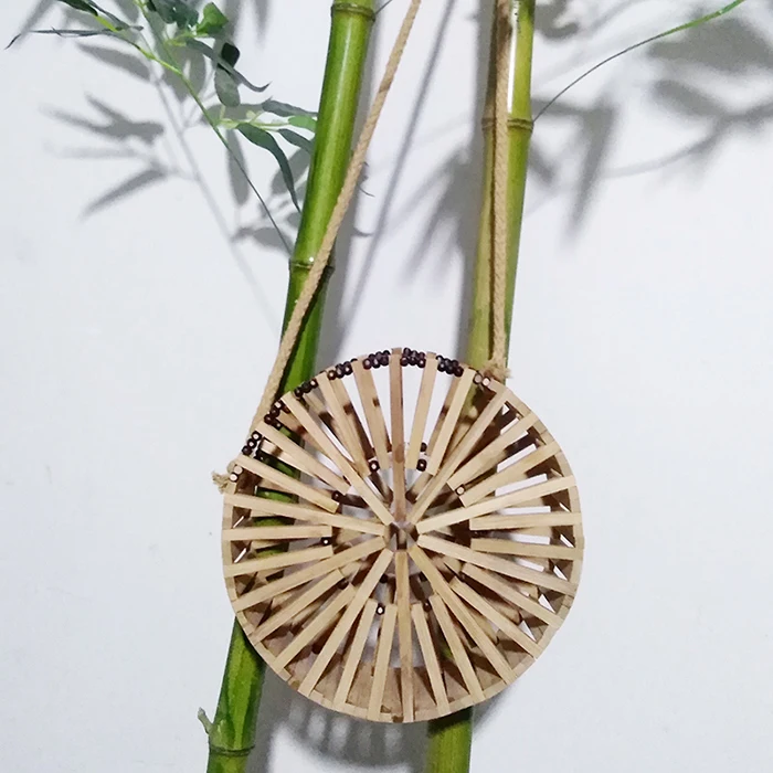 JASMIN NOIR дизайнер для женщин Bamboo сумка маленькая милая|Коробка рукоделия| |
