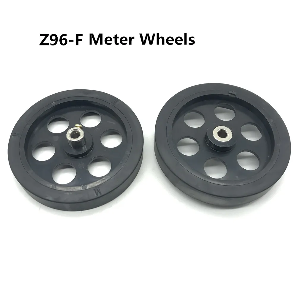 

2x Wheels 5 digits Z96-F Scroll/Rolling wheel counter Textile Machinery meter - counting Measuring length