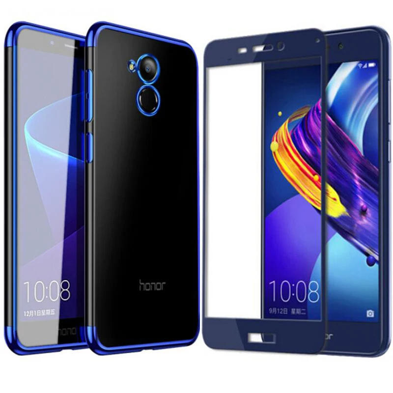 Для huawei Honor 6C Pro роскошное покрытие для чехла прозрачный ТПУ силиконовый чехол