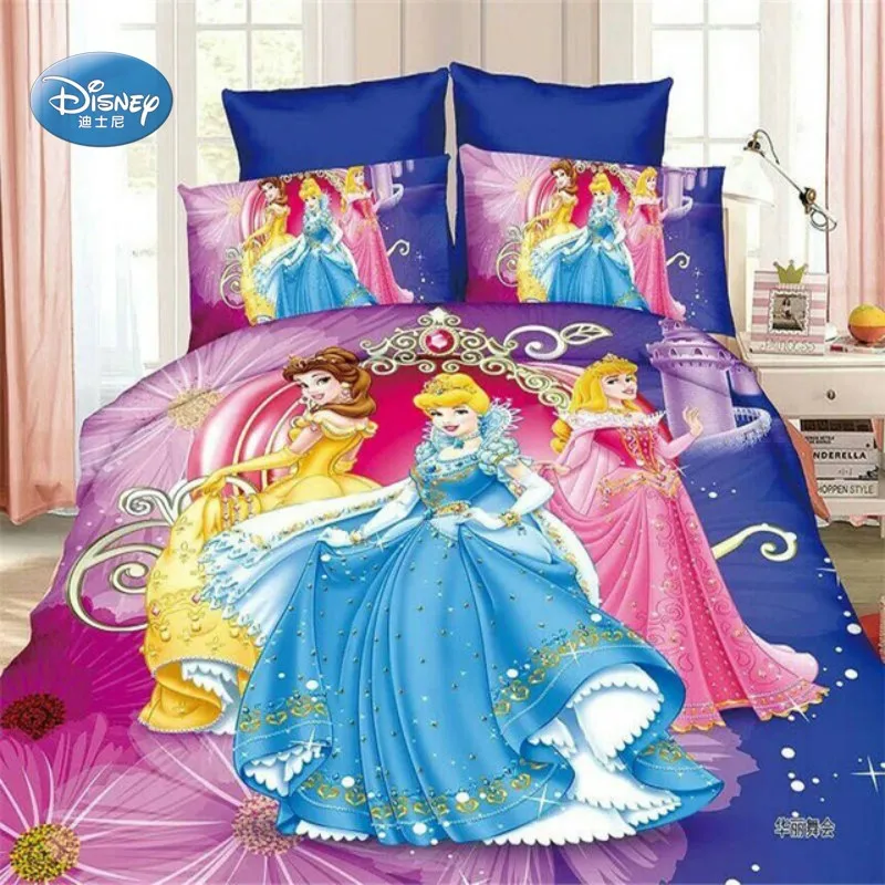 Bella Rapunzel Cinderella Princess Girl Duvet Quilt Cover