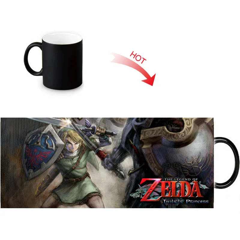 

Heat Reactive Color Changing Morphing Mugs Boiling Water Sensitive Ceramic Morph Mug Custom The Legend Of Zelda Tea Coffee Cup
