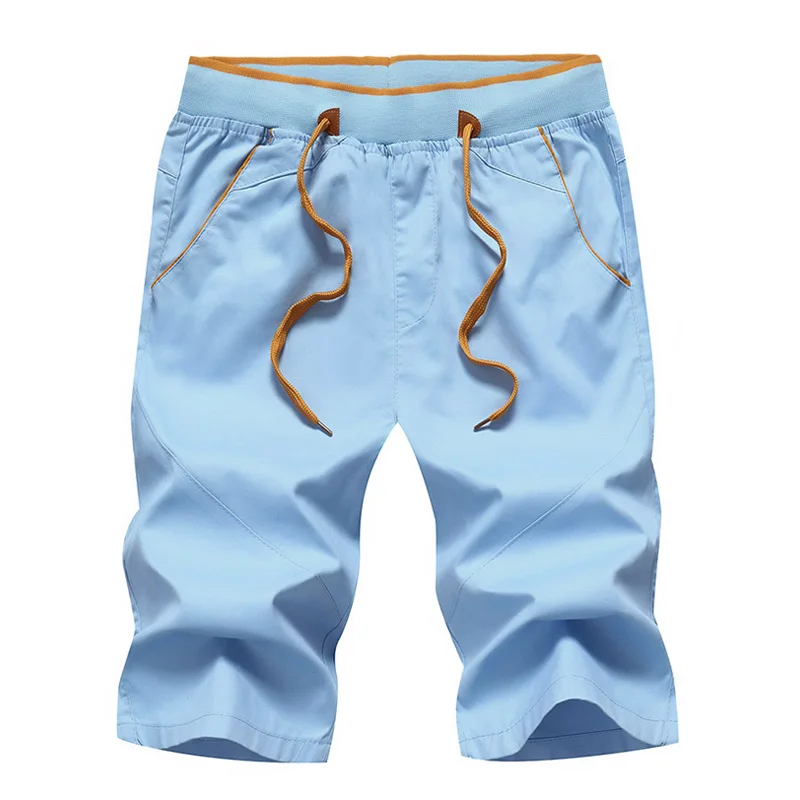

2019 summer men's casual shorts high quality men's beach shorts large size 4XL men's cotton five points sports casual shorts